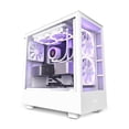 thumbnail image 1 of H5 Elite White SGCC Steel Tempered Glass ATX, Micro-ATX & Mini-ITX Computer Case, 1 of 1