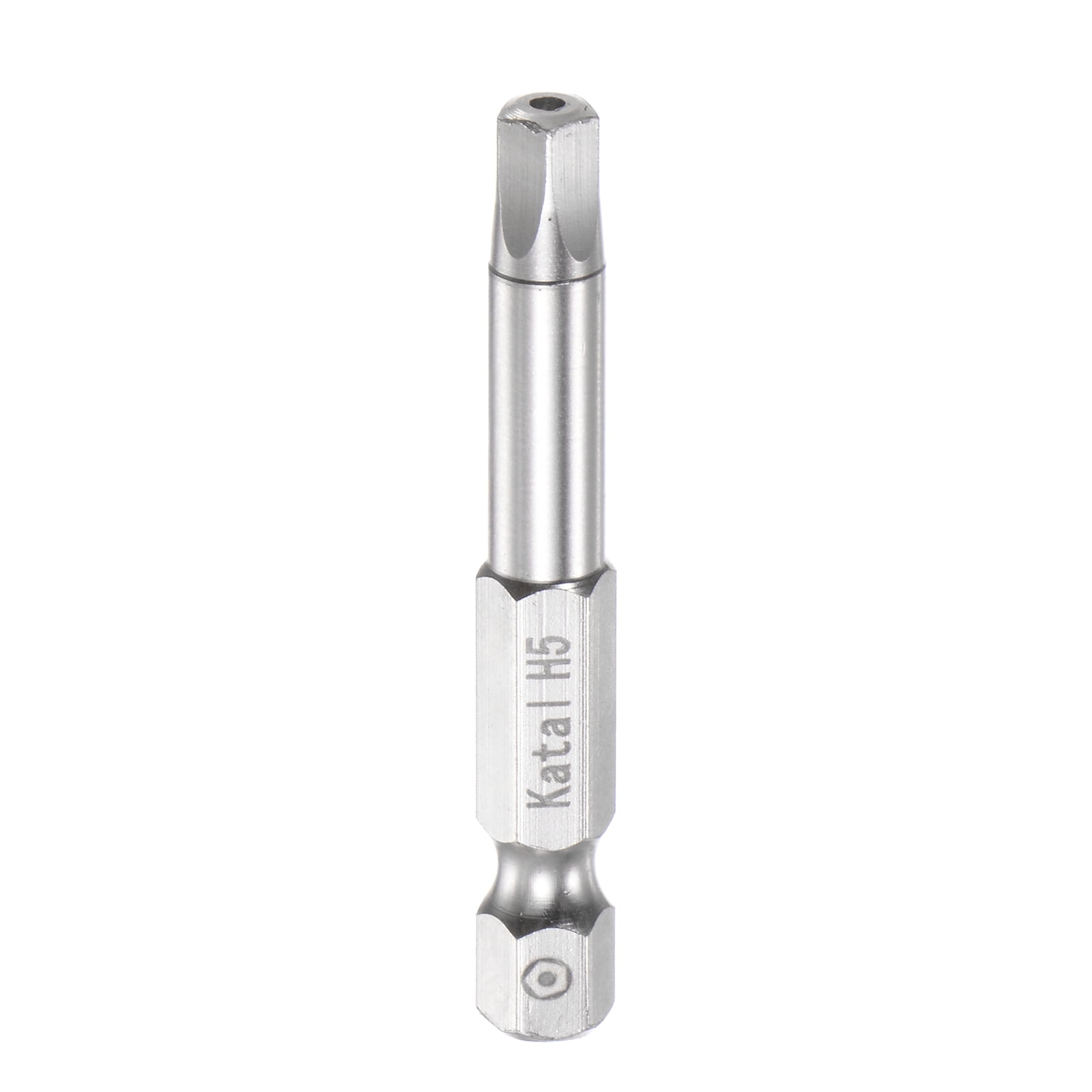 H5 Security Pentagon Screwdriver Bit 1/4" Hex Shank 2" Length