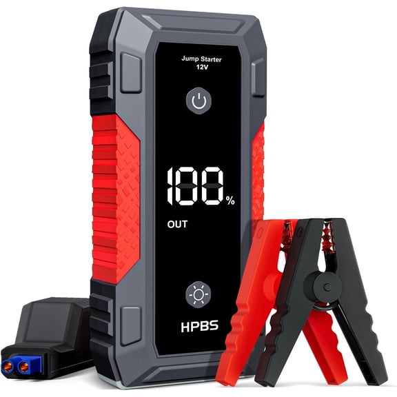 H50 Jump Starter - 5000A Jump Starter Battery Pack for Up to 10.0L Gas and 8.0L Diesel Engines, 12V Car Battery Jumper Starter Portable with 3.0" LCD Display, Jump Box