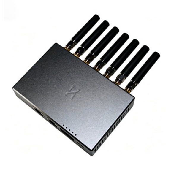 H5000M 5G CPE Router WIFI7 Router MT7987A Development Board WiFi7 BE5000 Dual 2.5G Ports for Edge Computing OpenWrt