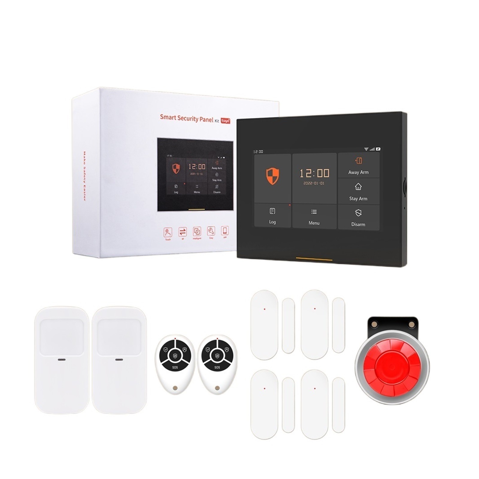 H501 Alarm System Kits For Home Burglar Security WiFi GSM Alarm
