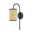 thumbnail image 1 of H520101-SBK-Mitzi-Dolores - 1 Light Wall Sconce In Modern Style-17 Inches Tall and 30 Inches Wide, 1 of 7