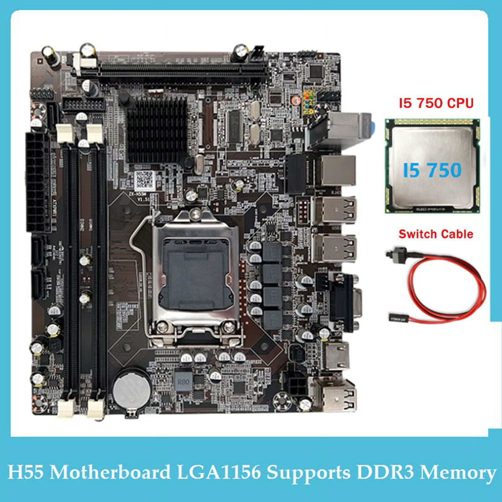 Intel I3 I3 530 Processor Supported Motherboard STGAubron B75M4