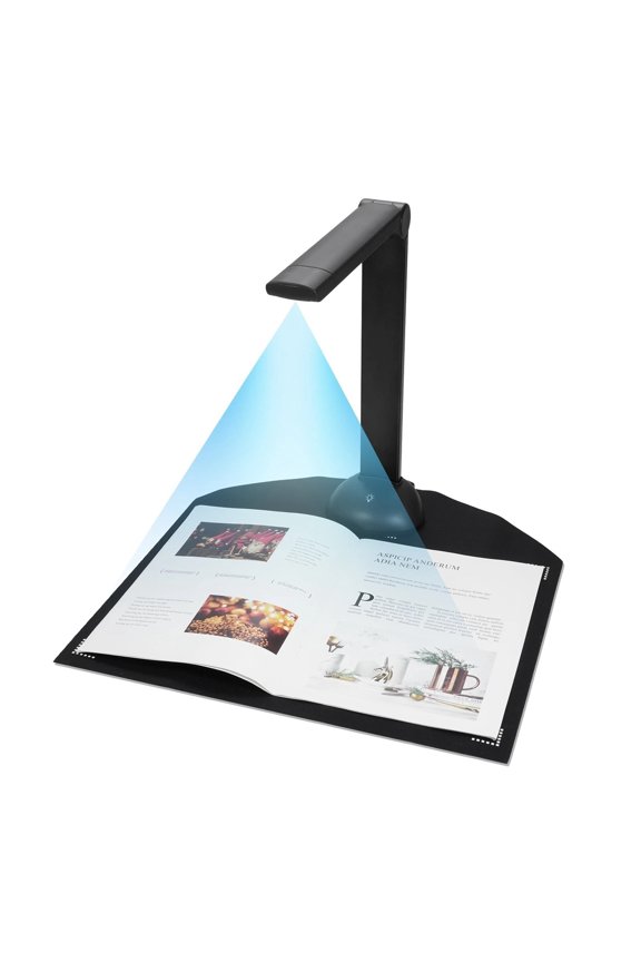 H6 Document Camera Book Scanner A3 A4 Size with LED Fill Light HD 16 Mega-pixels High Speed Scanning Support Multi-Language OCR