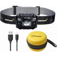 thumbnail image 1 of H6 Pro LED Head Torch Headlamp, Motion Sensor Control, 650 Lumen Bright 20 Hours Runtime 1200mAh Battery Powered USB Rechargeable Headlight, 1 of 5