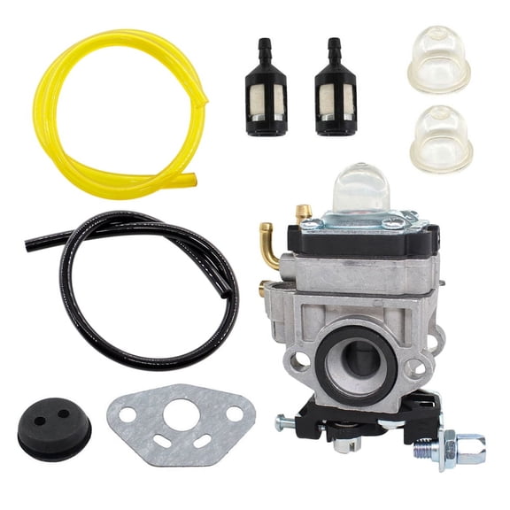H619-6A 52CC 10mm 11mm Blower Trimmer Carburetor For 1E32F 1E34F 1E36F Engine Fuel Line Grommet Gasket Primer Bulb