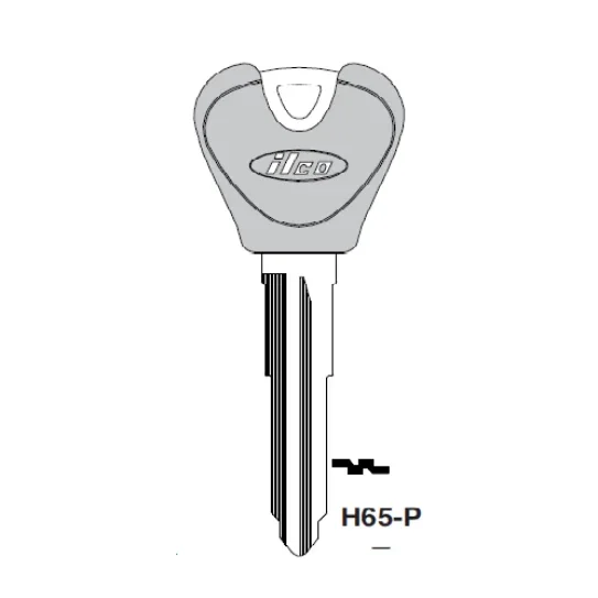H65-P / X221 Uncut Key Blank For Ford Probe 93 - 97 596756