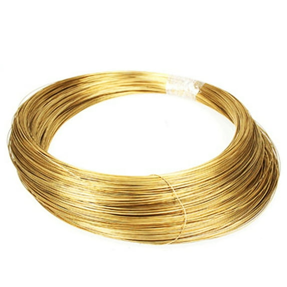 H65 brass wire bare solid copper wire, wire diameter: 0.5mm, weight: 500g, length about: 300m
