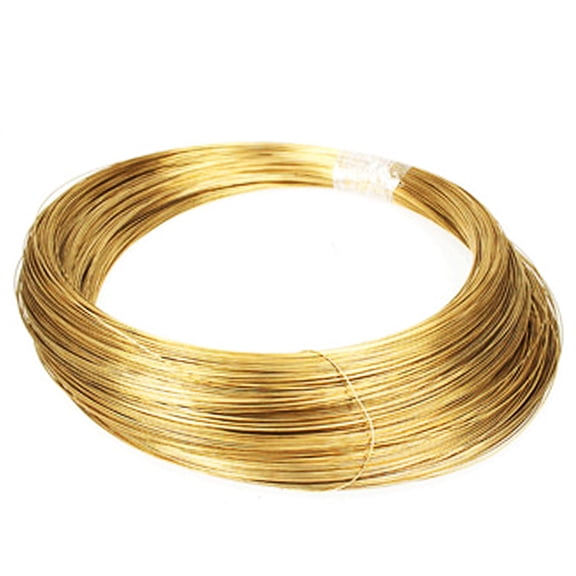 H65 brass wire bare solid copper wire, wire diameter: 2.5mm, weight: 500g, length about: 12m