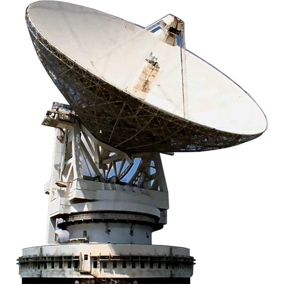 Star Cutouts H69318 Yevpatoria RT-70 Radio Telescope, 45" x 40" x 1", 3 lb