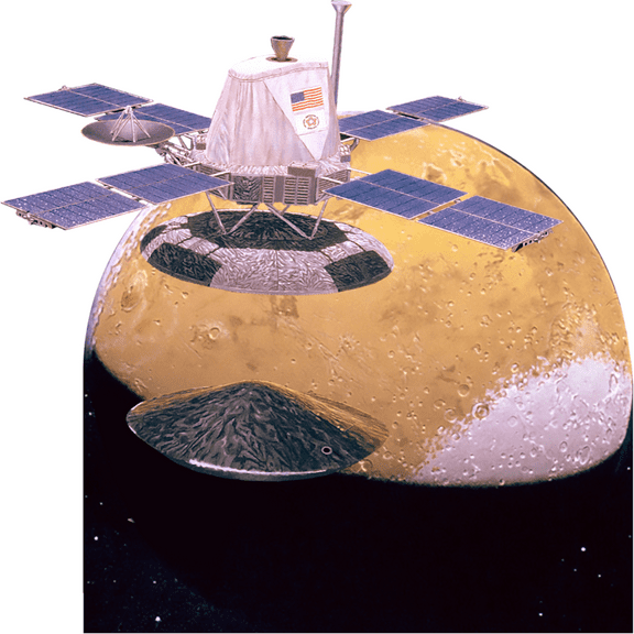 H69327 Viking Orbiter Mars Mission NASA Space Astronomy