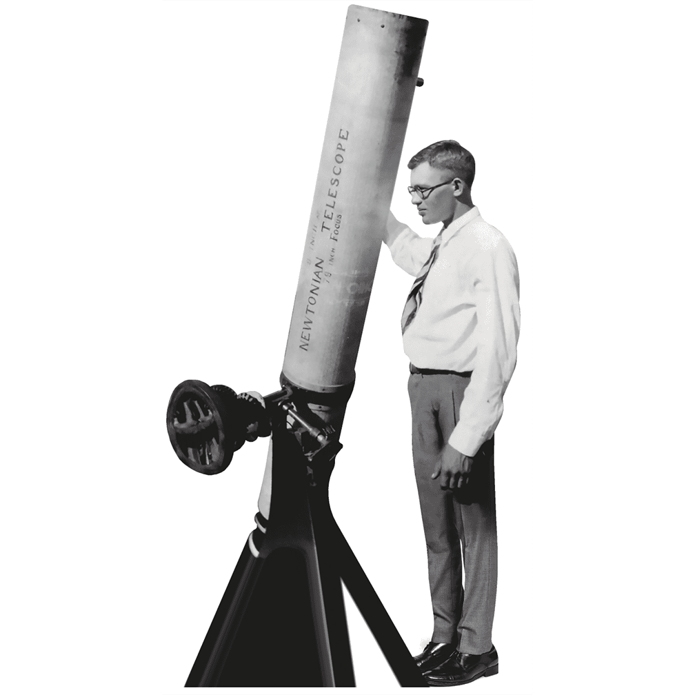Clyde Tombaugh Pluto Discoverer Cardboard Standup