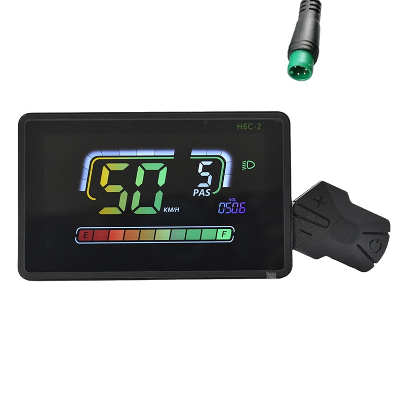 Waterproof Color LCD Meter H6C for E-Bikes