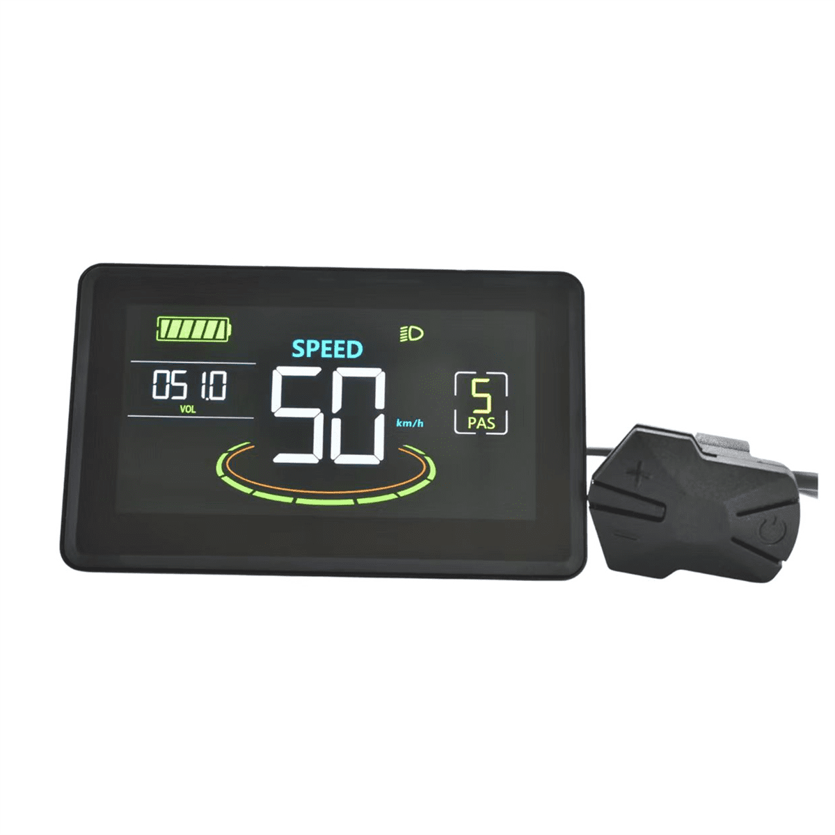 H6C Electric Bike LCD Display Meter 24V60V E Scooter LCD Panel(6PIN