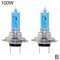 H7 100w Xenon Headlight Bulbs Super White 6000k Lamp ; Ï… Hid Effect,