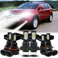 thumbnail image 1 of H7 Headlights for 2005 2006 Ford Escape 6500K White H7 H11 High/ Low Beam 9145 Fog light Bulbs,6pc, 1 of 10
