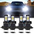 thumbnail image 1 of H7 Headlights for 2014-2019 Kia Soul H7 LED High/Low Beam 6500K White, 1 of 9