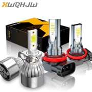 H7 High&Low Beam For Hyundai Sonata 2011 2012 2013 2014 2.0L 2.4L LED Headlights H11 Fog Lights 4pcs