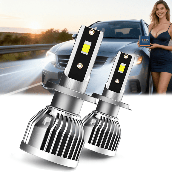 H7 LED Headlight Bulb For 2002 BMW 745Li,Standard High Beam or Low Beam or Fog Light Bulb,H7 White Headlight Bulbs,High Brightness Headlight Bulb, Pack of 2