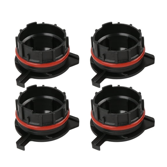 H7 LED Headlight Bulb Adapter Base Retainer Holder for BMW E39 Mercedes Benz 4pcs