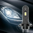 thumbnail image 1 of H7 LED Headlight Bulbs 6500K Cool White, 600% Brighter Than Halogen, Plug and Play Mini Size, No Adapter Required, Long Lifespan Headlamp Upgrade for Night Driving Safety, 1 of 9