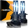 thumbnail image 1 of H7 LED Headlight Bulbs High Low 6000K White Conversion Kit 2X For Kia Soul EV 2015-2019, 1 of 12