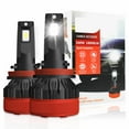 thumbnail image 1 of H7 LED Headlight Bulbs High Low 6500k 12V White Super Bright 100W 18000LM , Pack of 2, 1 of 1