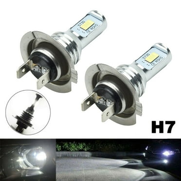 H7 LED Headlight Bulbs High/Low Beam 80W 8000LM 6000K Super Bright Waterproof White Light
