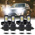 thumbnail image 1 of H7 LED Headlight Bulbs for 2016 2017 Grand Vitara H7 LED High/Low Beam 6500K White, 1 of 9