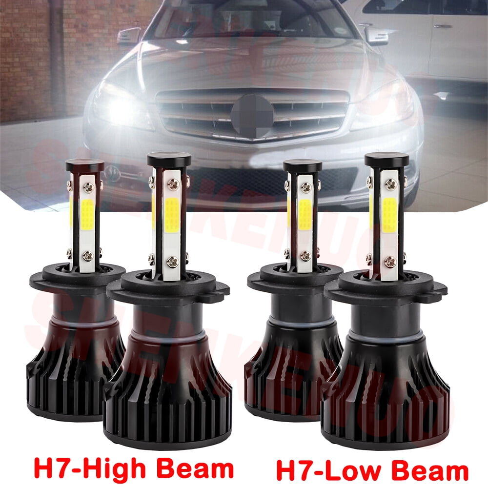 H7 LED Headlight Bulbs for MercedesBenz C300 20082013 2014 2015 2016