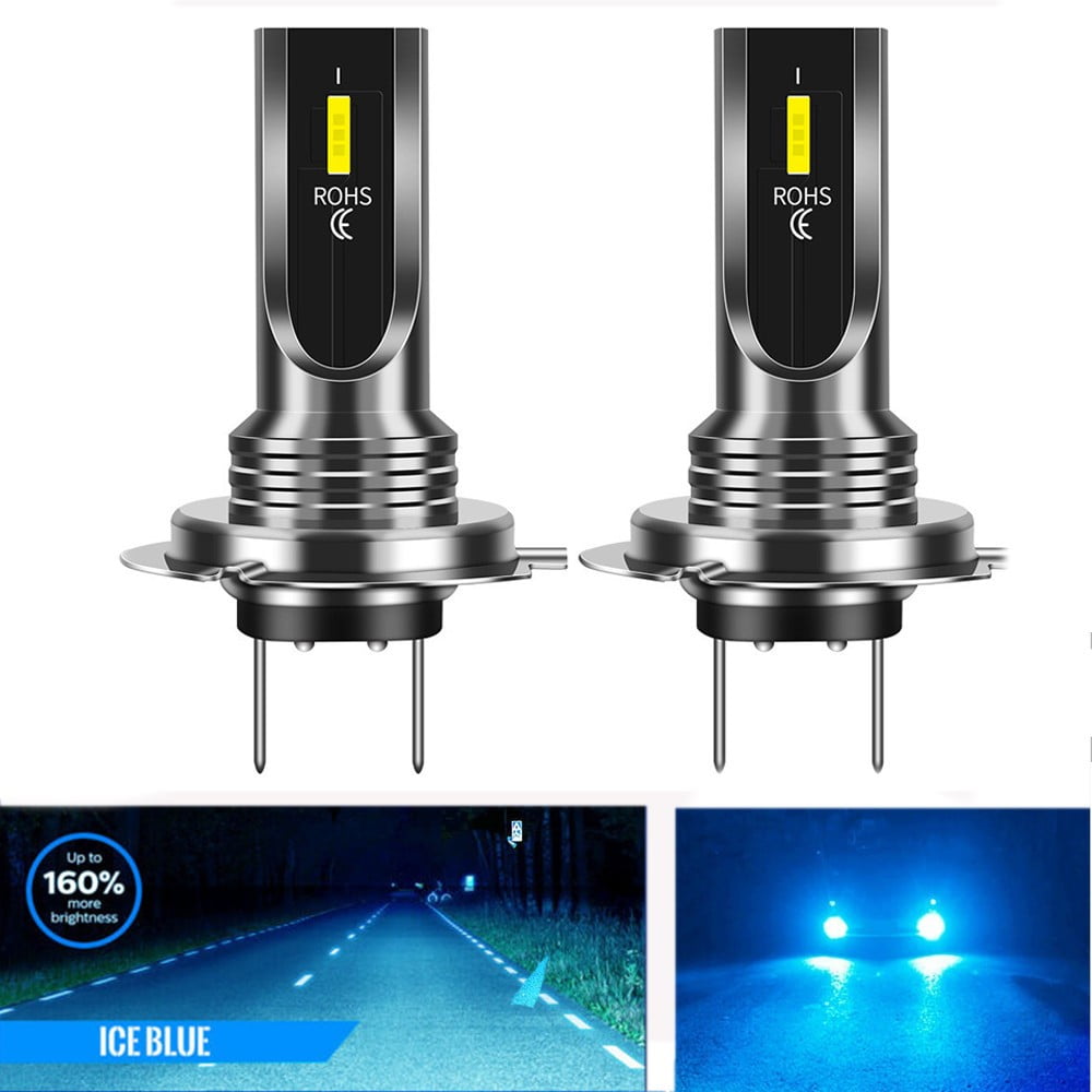 H7 LED Headlight Replace Hi/Low Kit Bulbs Beam Ice blue Canbus Error Free 8000K