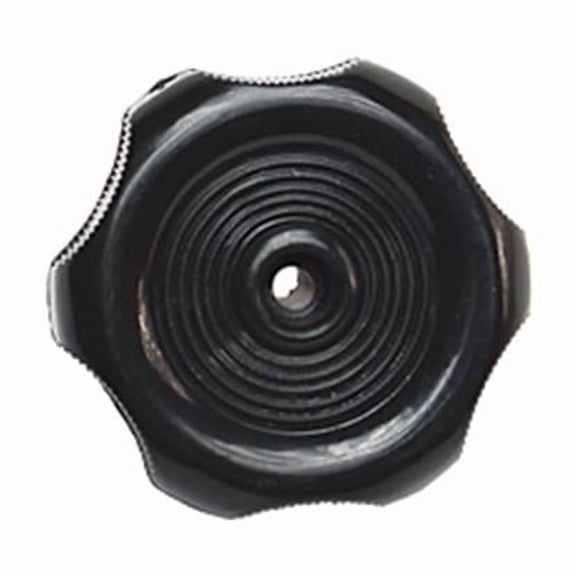 H711 Black 0.5 In. Plastic Window Knob