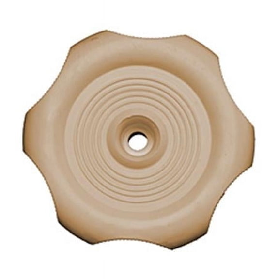 H718 0.5 In. Shaft White Window Knob - Beige