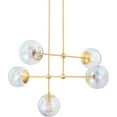 thumbnail image 1 of H726805-AGB-Mitzi-Ophelia - 5 Light Chandelier-27.75 Inches Tall and 40.25 Inches Wide, 1 of 1