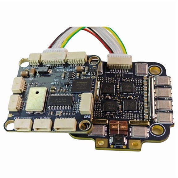 H7D MK1 H743 Flight Controller+4-in-1 75A ESC Support AP/INAV//RotorFlight Firmware for RC FPV Drone