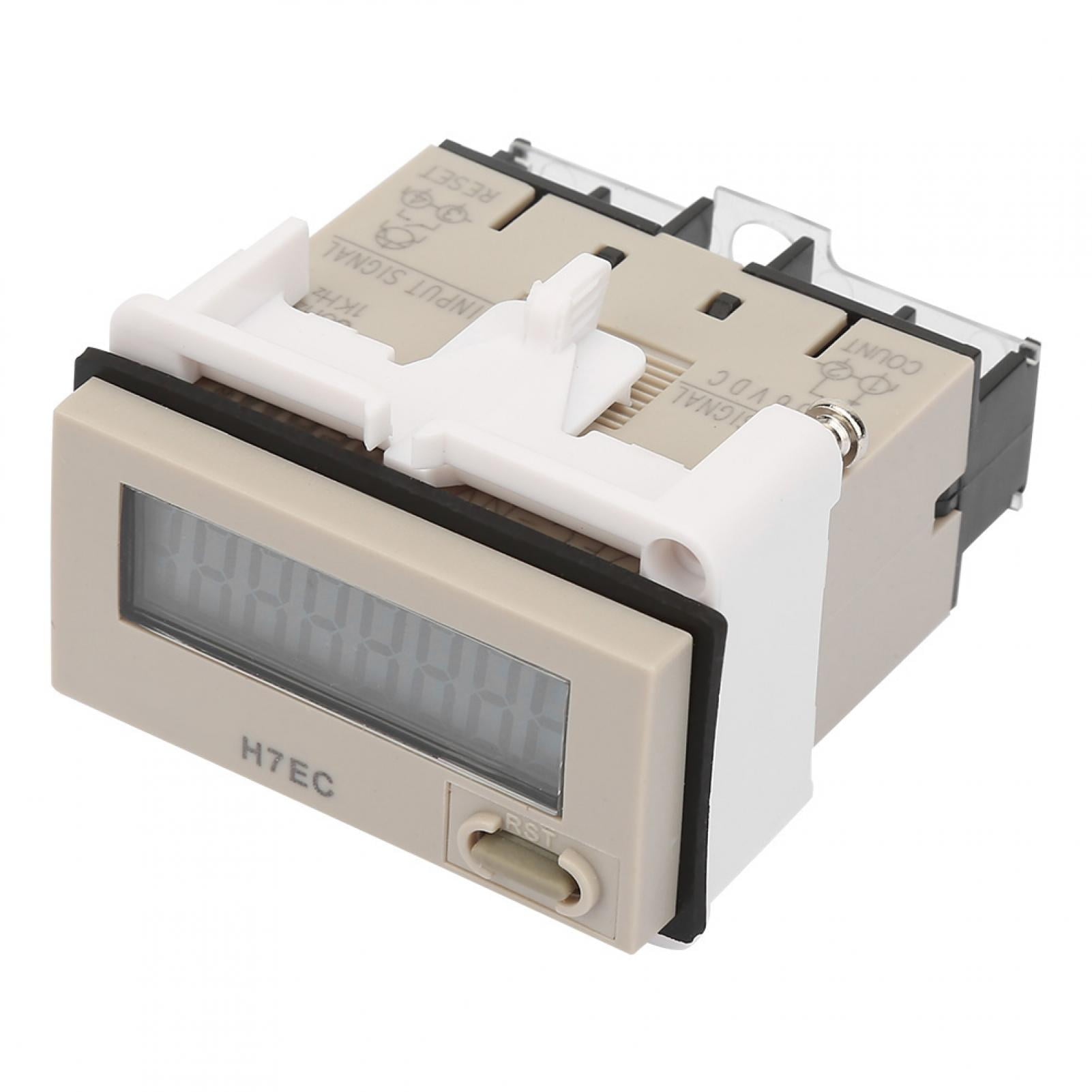 Contatore Digitale DC 3-36V - Display LCD 8 Cifre, Totalizzatore, Per Applicazioni Elettriche