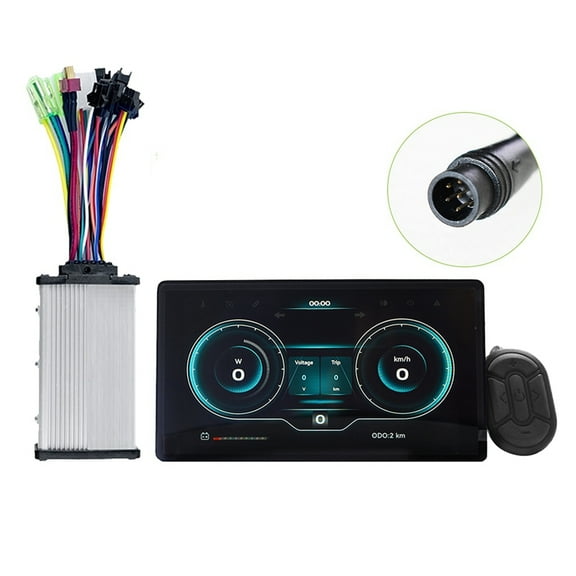 H8 Electric Bicycle Lcd Display+Controller Screen Projection Navigation Digital Stopwatch Speedometer for Ebike Meter A