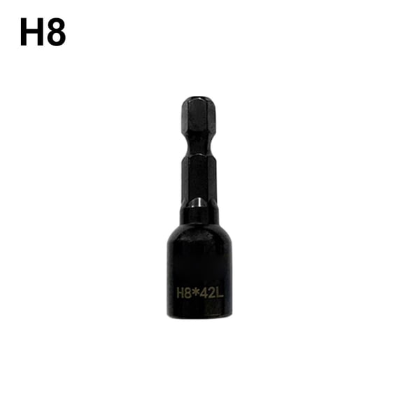 H8 H10 Hex Socket Wrench Extension Sleeve with Strong Magnetic Properties