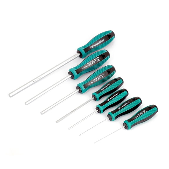 H8 H6 H5 H4 H3 H2 H1.5mm Hex Magnetic Tip Nonslip Grip Screwdriver 7pcs