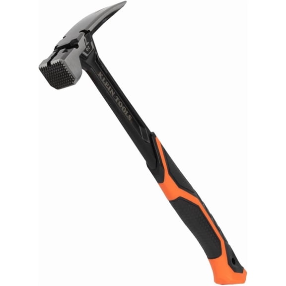 H80922SM Milled Face Framing Hammer with Straight Claw, 22-Ounce Forged Steel, Magnetic Nail Starter and Extra-Large Squared Strike Face