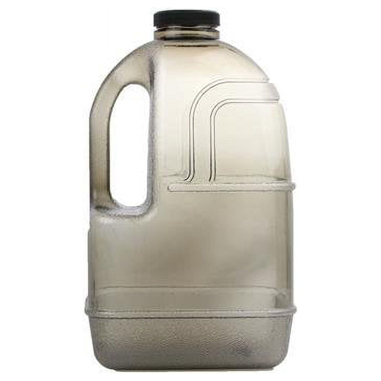 H8O PG1GJH-48-Grey 1 gal Square Water Bottle with 48 mm Cap, Grey