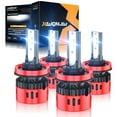 thumbnail image 1 of H9 H11 LED Headlight High Low Bulbs Conversion Kit For Chevy Malibu LT Sedan 2004-2012, 1 of 13