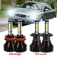 thumbnail image 1 of H9 H7 LED Headlight Bulbs for Volvo S60 2014 2015 2016 2017 2018 2011 High&Low Beam 4pcs, 1 of 11