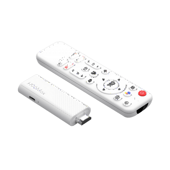 H96 MAX Android 14 TV Stick 4K, Allwinner H313 Quad Core with Remote, 2GB+16GB WiFi BT5.0 Streaming Device for Smart TV