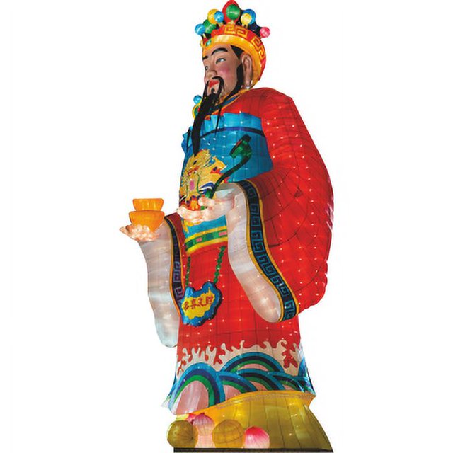 H99412 Chinese Zodiac Man Singapore Cardboard Cutout Standee Standup