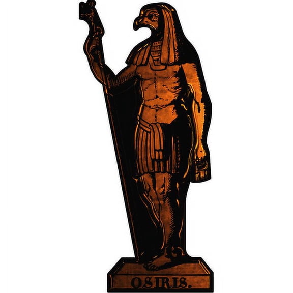 H99414 Osiris Ancient Egyptian God Afterlife Agriculture Fertility Cardboard Cutout Standee Standup