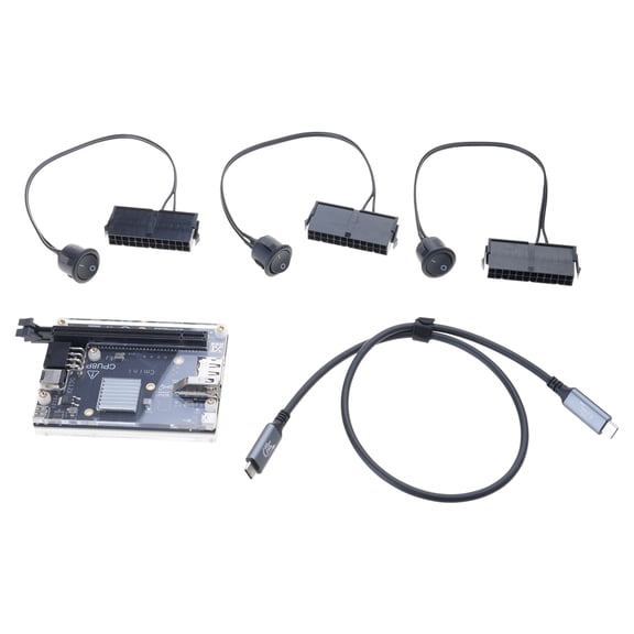 HA 36 Expansion Dock Hot Swap External GPU Adapter Includes Fast USB Cable For Instantly Setups JHL6340 chip