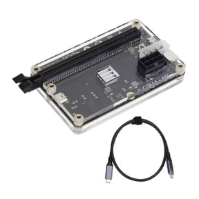 HA 36 GPU Dock USB4 Expansion Adapter With Hot Swappable GPU Support