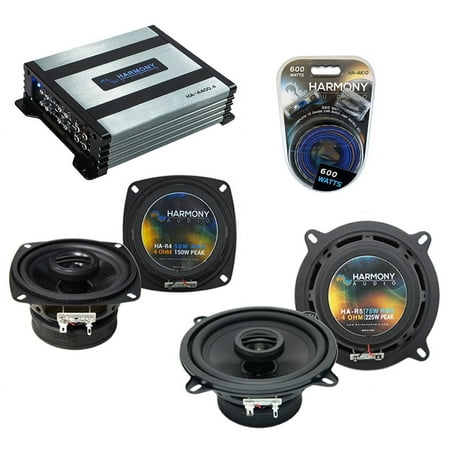 HA-65 Chevy Corvette 90-96 300W Speakers, HA-R4 150W Speakers & 800W Sub Amp