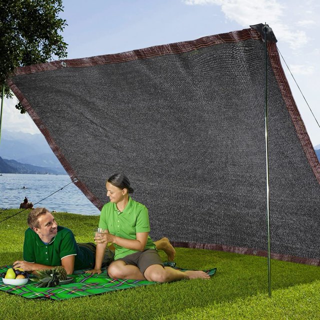 HAEMORE 40 Shade Cloth for Plants Black Garden Shade Cloth for